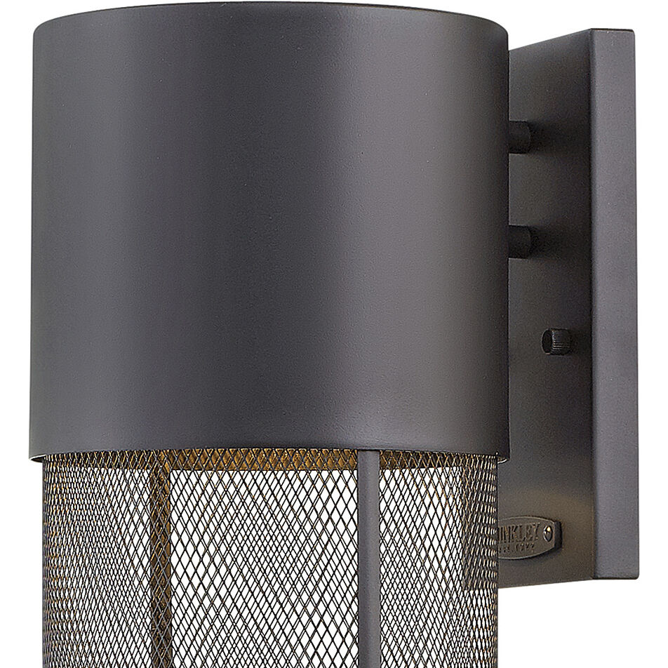 Aria LED 22 inch Black Outdoor Wall Mount Lantern, Large