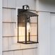 Cantley 1 Light 16 inch Antique Bronze Outdoor Wall Lantern