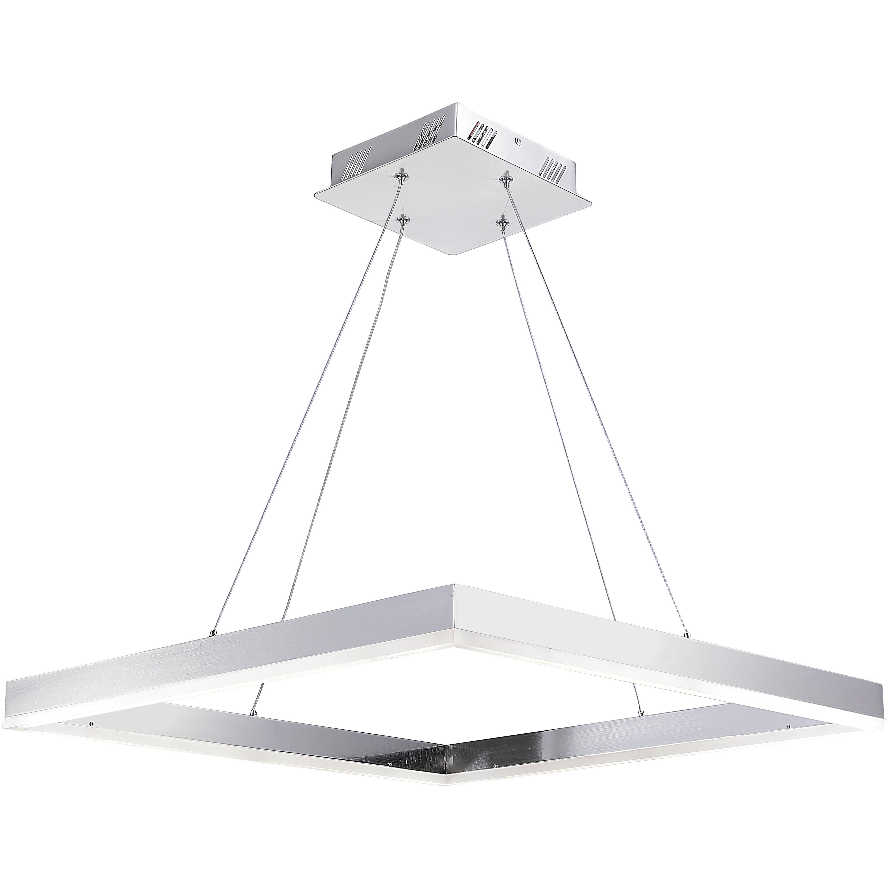 Canada LED 24 inch Satin Nickel Chandelier Ceiling Light