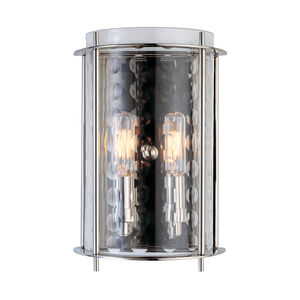 Esopus 2 Light 7 inch Polished Nickel Wall Sconce Wall Light