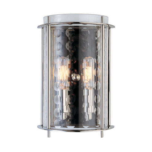 Esopus 2 Light 7 inch Polished Nickel Wall Sconce Wall Light