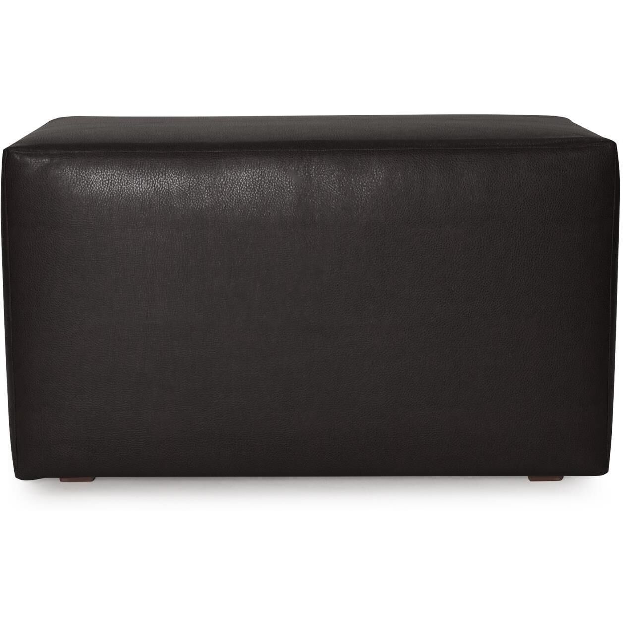 Universal Avanti Black Bench with Slipcover