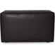 Universal Avanti Black Bench with Slipcover