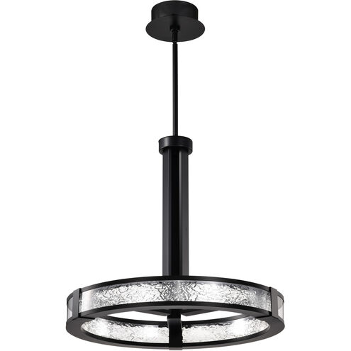 Darrow LED 24 inch Matte Black Pendant Ceiling Light