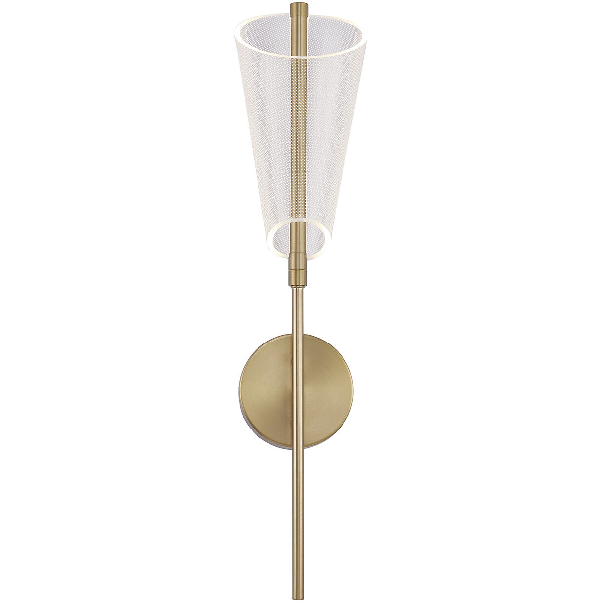 Mulberry Wall Sconce Wall Light in Brushed Gold