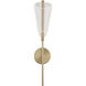 Mulberry Wall Sconce Wall Light in Brushed Gold