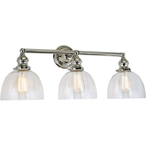 Union Square Madison 3 Light 27.00 inch Bathroom Vanity Light