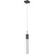 Canada 1 Light 2 inch Matte Black Single Pendant Lighting Ceiling Light