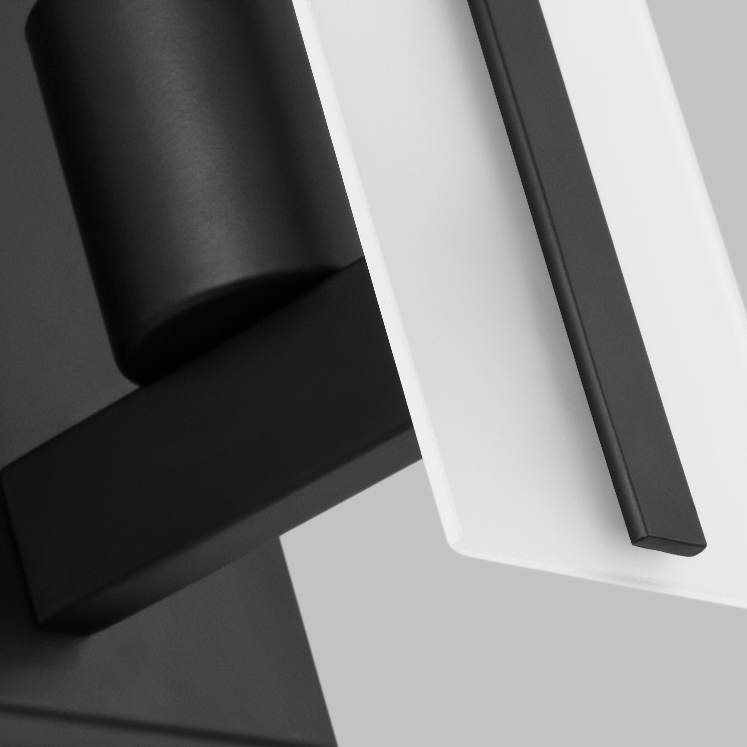 Dex 1 Light 4.75 inch Midnight Black Bath Vanity Wall Light