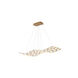 Canada LED 16 inch Gold LED Chandelier Ceiling Light