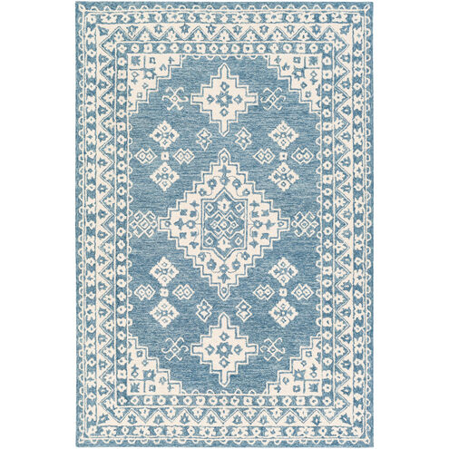 Ralph 90 X 60 inch Pale Blue/Beige/Sky Blue Rugs