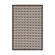 Agostina 90 X 60 inch Brown and Neutral Area Rug, Wool and Cotton
