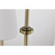 Cordello 18 inch Vintage Brass Island Pendant Ceiling Light