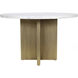 Graze 48 X 48 inch White Dining Table