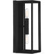 Richland 2 Light 5.5 inch Matte Black Wall Sconce Wall Light, Lighting One (Open)