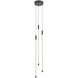 Motif LED 5.5 inch Black Multi-Pendant Ceiling Light