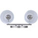 Luelle 2 Light 16 inch Brushed Nickel Vanity Light Wall Light