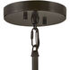 Jolie LED 19.5 inch Black Oxide Foyer Light Ceiling Light, Semi-Flush Mount