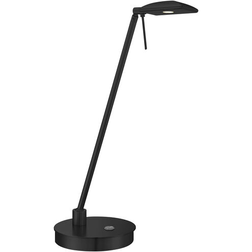 George's Reading Room 19 inch 8.00 watt Coal Table Lamp Portable Light