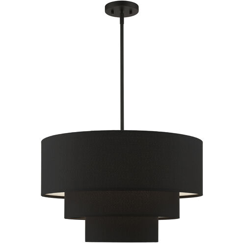 Bainbridge 4 Light 23 inch Black Pendant Chandelier Ceiling Light