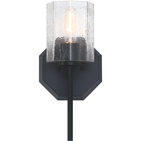 Haven 1 Light 7 inch Matte Black Wall Sconce Wall Light