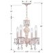 Paris Market 4 Light 13.5 inch Antique White Mini Chandelier Ceiling Light in Clear Spectra