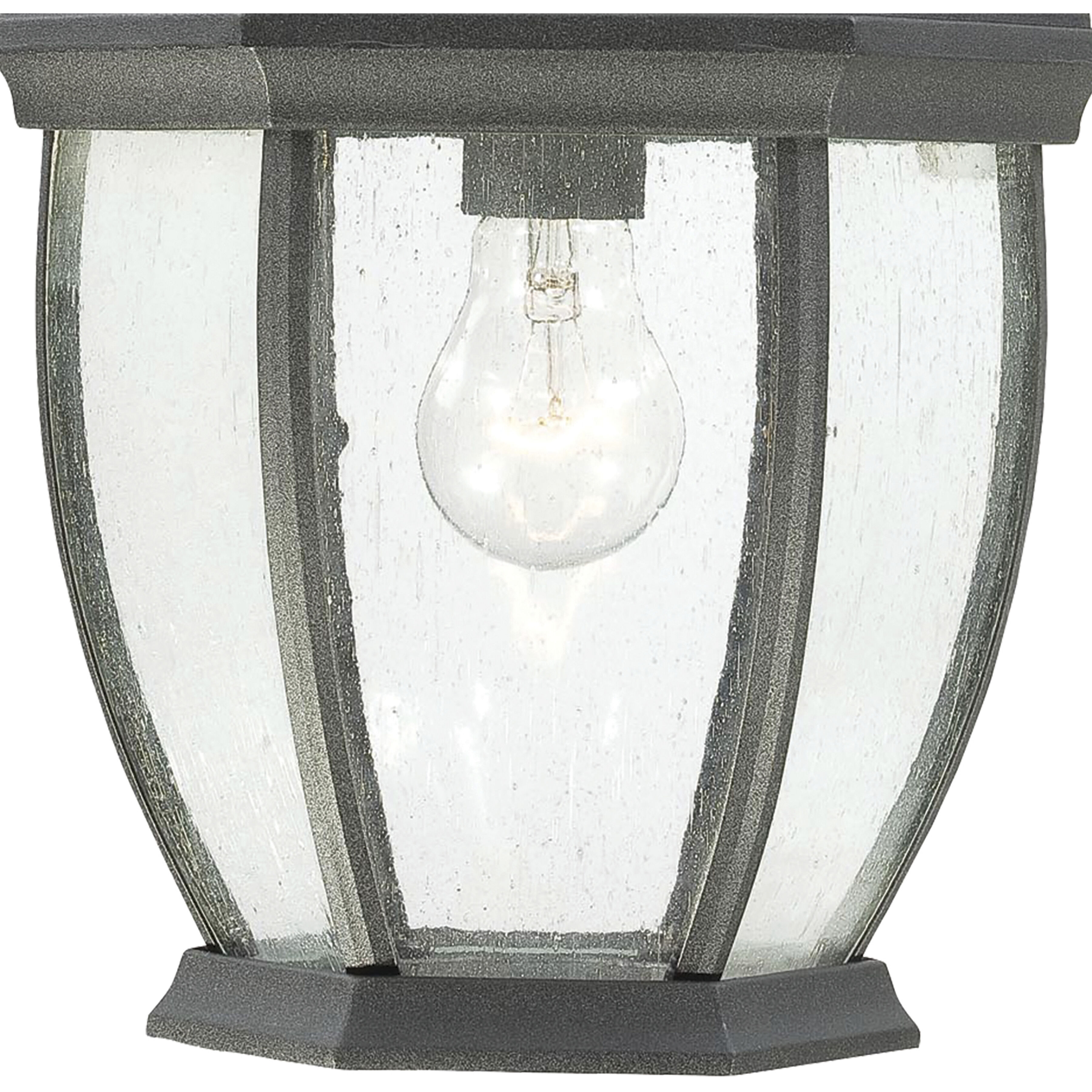 Covington 1 Light 18 inch Black Outdoor Sconce