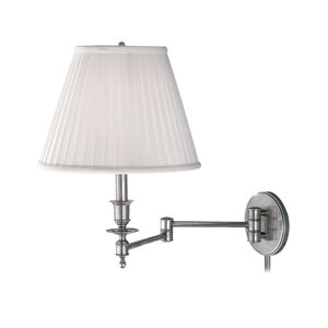 Ludlow 1 Light 11 inch Polished Nickel Wall Sconce Wall Light