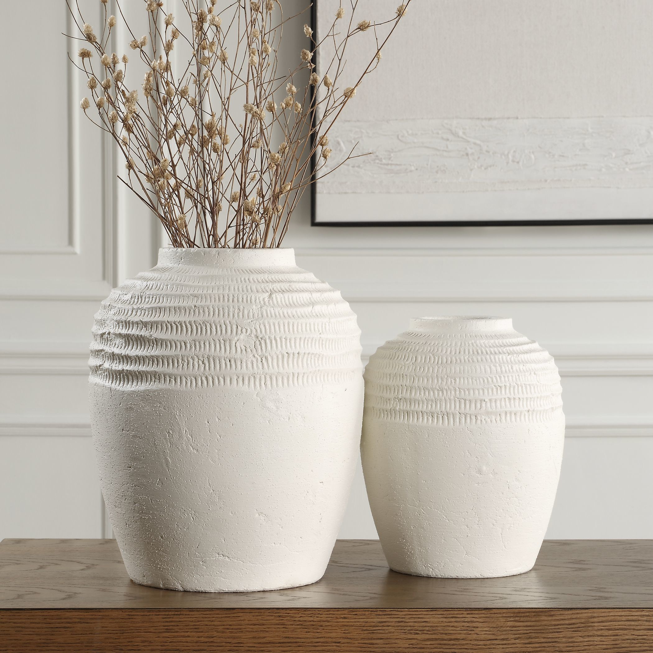 Luna 14.25 X 11.75 inch Vases, Set of 2