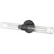 Shea LED 24 inch Black Bath Light Wall Light