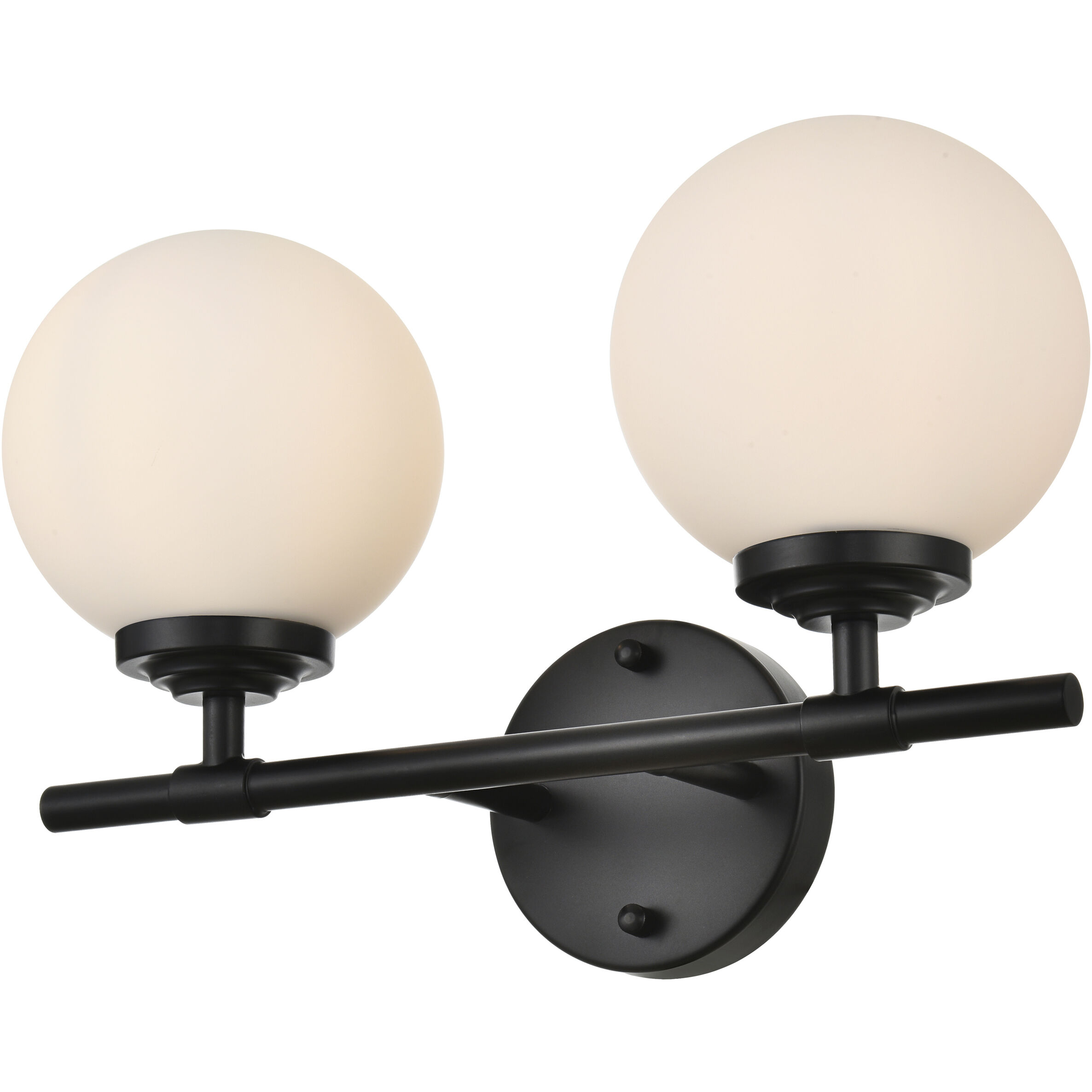 Ansley 2 Light 15 inch Black Bath Sconce Wall Light