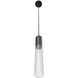 Strand LED 6 inch Black Pendant Ceiling Light
