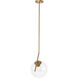 Ryland 1 Light 16 inch Brass Pendant Ceiling Light