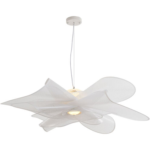Canada LED 35 inch White LED Chandelier Ceiling Light