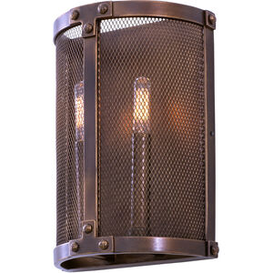 Chelsea 2 Light 9 inch Copper Patina Wall Sconce Wall Light