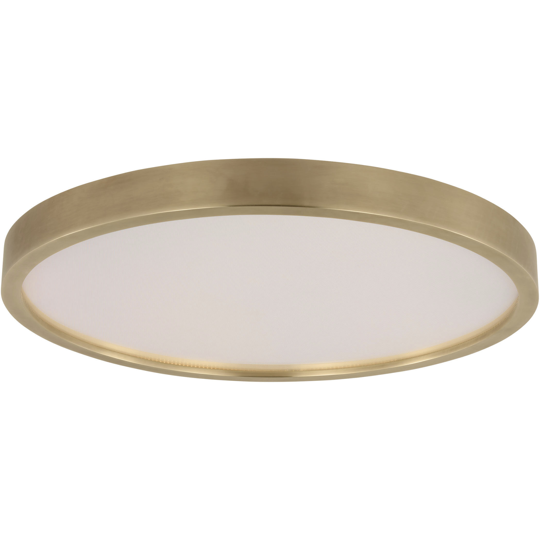 Kelly Wearstler Cerne LED 22 inch Natural Brass Flush Mount Ceiling Light in 277V