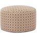 Pyth 12 inch Gold Foot Pouf