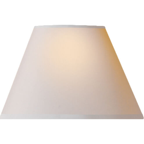 Chapman & Myers Clip On Natural Paper 6 inch Candle Clip Shade