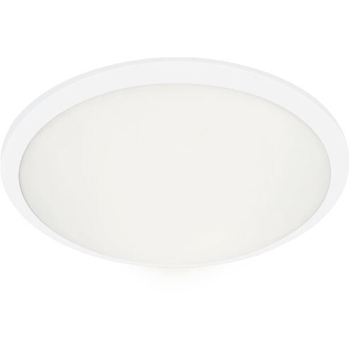 Malta LED 15 inch White Flush Mount Ceiling Light