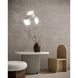 Tetra LED 11.38 inch White Pendant Ceiling Light