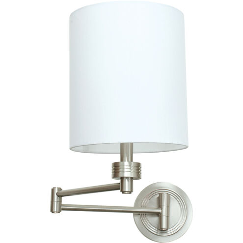 Decorative Wall Swing 1 Light 8 inch Satin Nickel Wall Lamp Wall Light