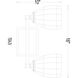 Oren 2 Light 16 inch Modern Gold Bath Vanity Light Wall Light