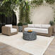 Kiri 35.4 X 35.4 inch Black Outdoor Coffee Table