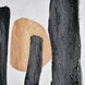 Wilkes Black with Ochre Framed Wall Art