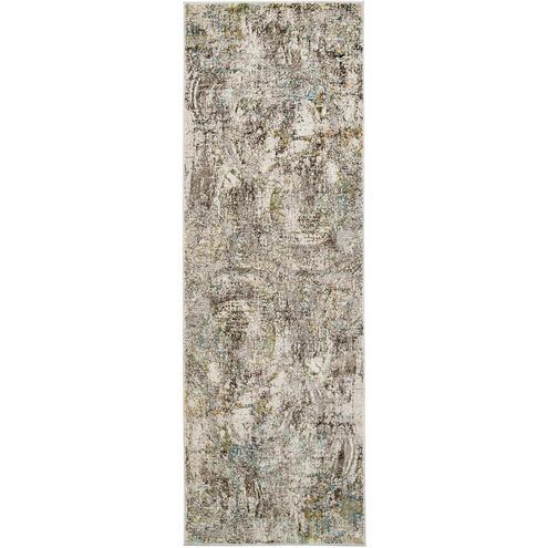 Adara 94 X 32 inch Mineral Tones Rug in 2 x 8