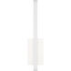 Sean Lavin Banda LED Matte White Bath Light Wall Light, Integrated LED
