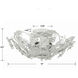 Paris Market 6 Light 16 inch Antique White Semi Flush Ceiling Light