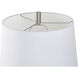 Daniel 30 inch 100.00 watt Spa Blue Table Lamp Portable Light