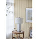Minimalist 28 inch 60 watt White Table Lamp Portable Light