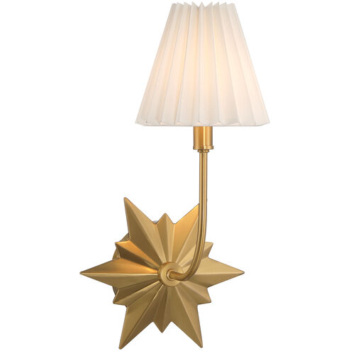 Crestwood 1 Light 8 inch Warm Brass Wall Sconce Wall Light
